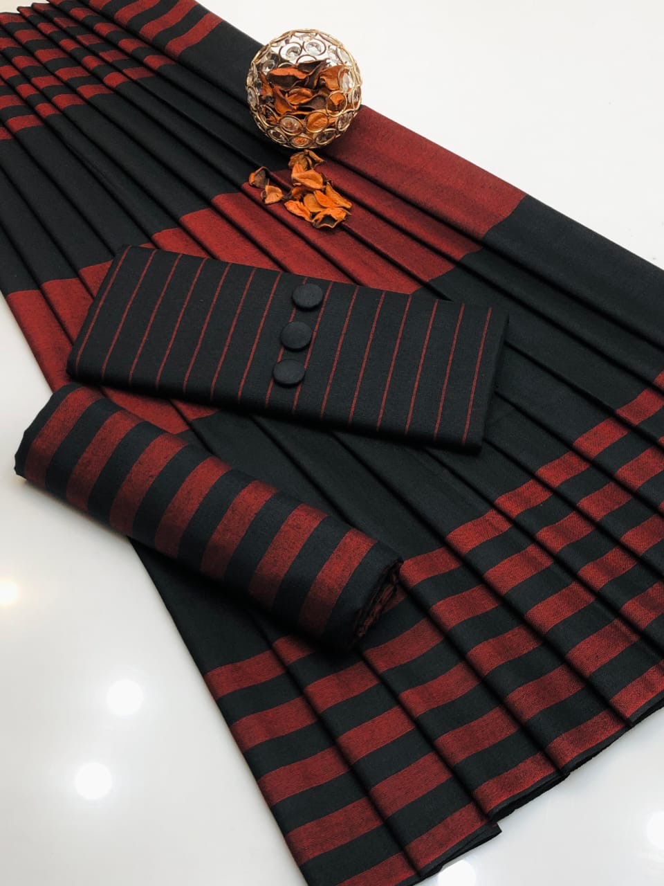 3pc Multani Susi Khaadi (Red)